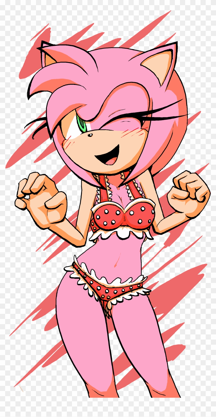 Pink Sonic The Hedgehog #940765