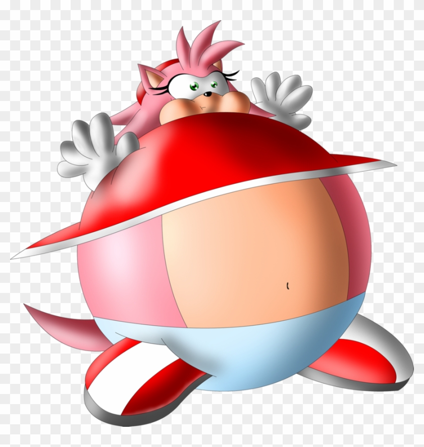 Balloon Amy By Not The New Account - Amy Rose Inflation Feet #940790