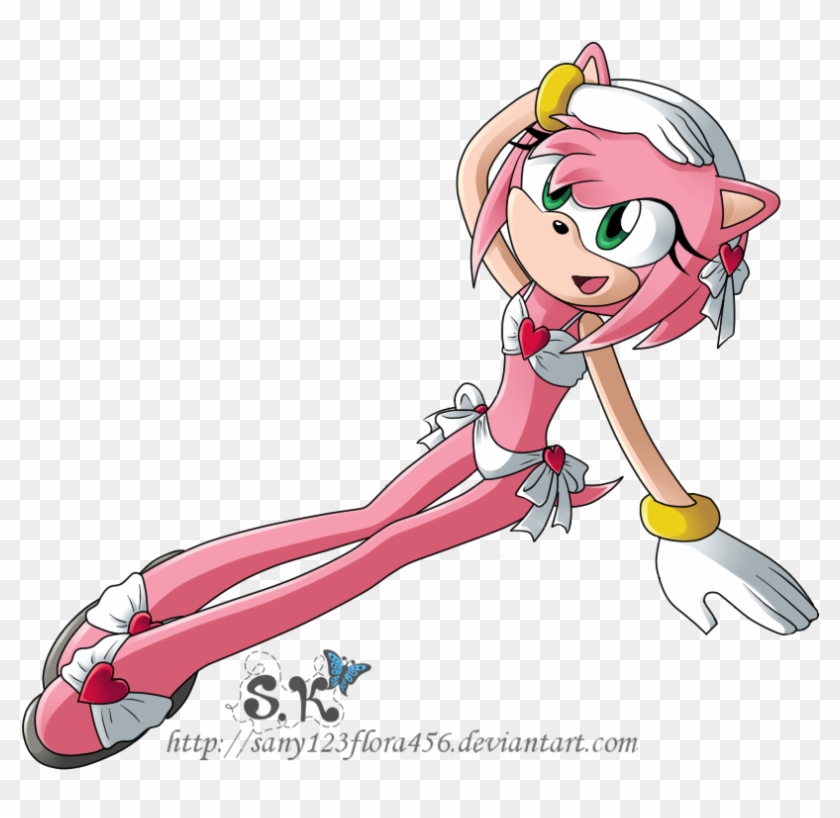 Amy Rose Summer Style By Xxsunny-bluexx - Amy Rose In A Swimsuit #940796