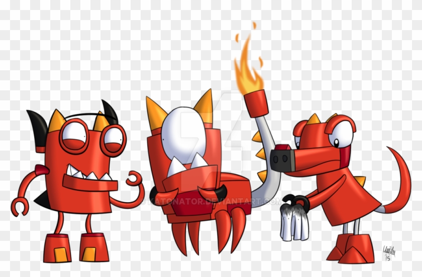 Three More Infernites By Katonator - Mixels Series 4 Infernites #940928