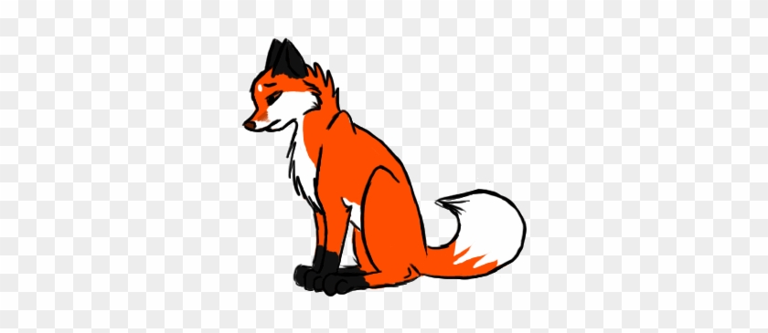 Red Fox Clipart Sad - Sad Fox Clipart #941017