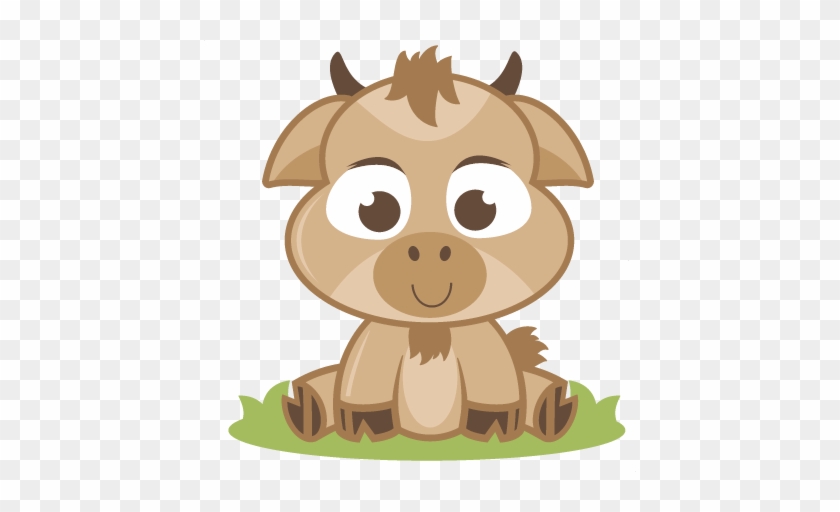 Cliparts Baby Goat - Cute Baby Goat Cartoon - Free Transparent PNG Clipart  Images Download
