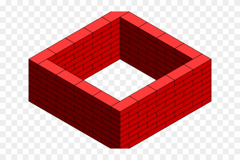 Wall Clipart Square Brick - 4 Walls Clipart #941052