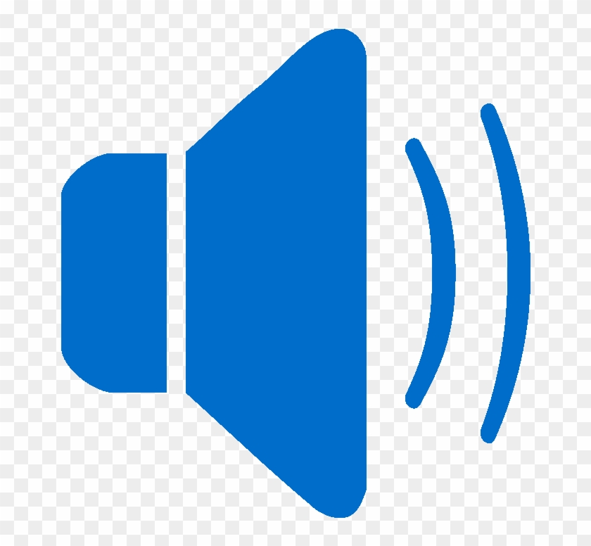 Energy Clipart Transparent - Sound Icon Png Blue #941078