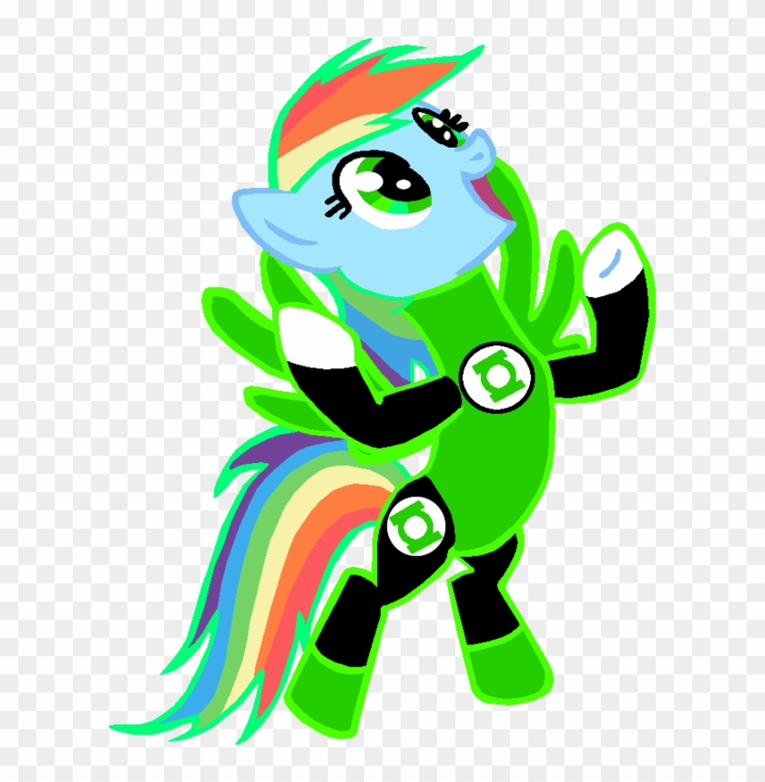 Green Lantern Rainbow Dash By Bronyboy Green Lantern - Twilight Sparkle Green Lantern #941187