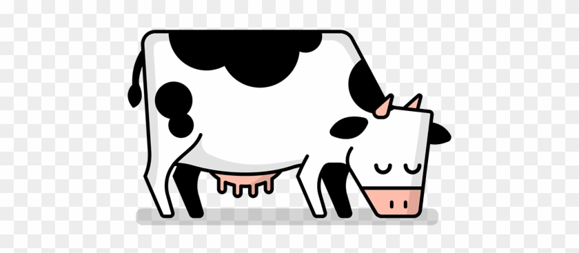 Transparent Png & Svg Vector - Cow Cartoon Transparent #941246