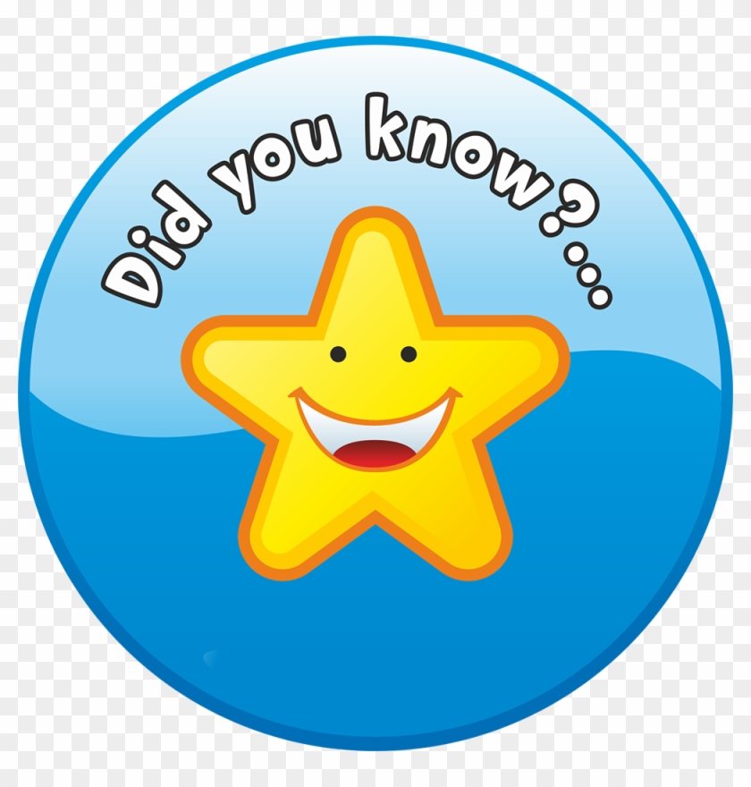 Did You Know - Star Stickers For Kids #941277