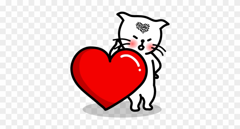 Heart Cat Lite - Sticker #941361