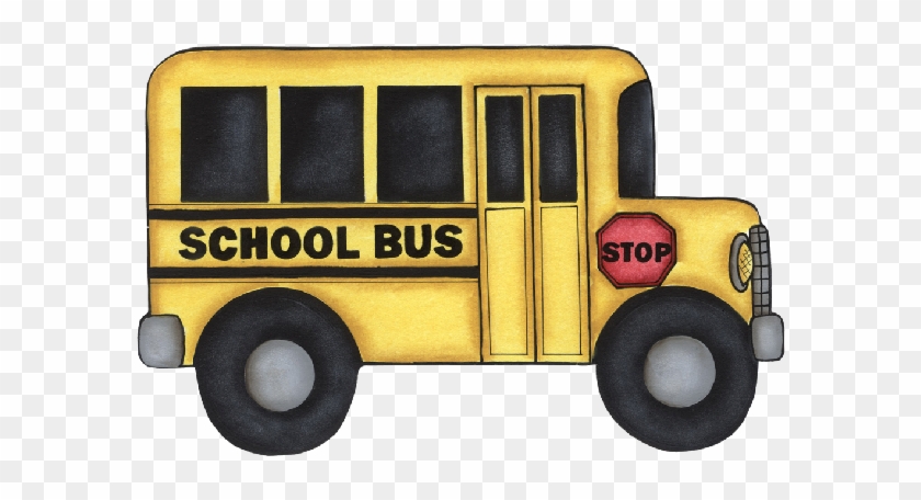 Funny School Bus Cartoon For Kids - Wheels On The Bus Printable #941372