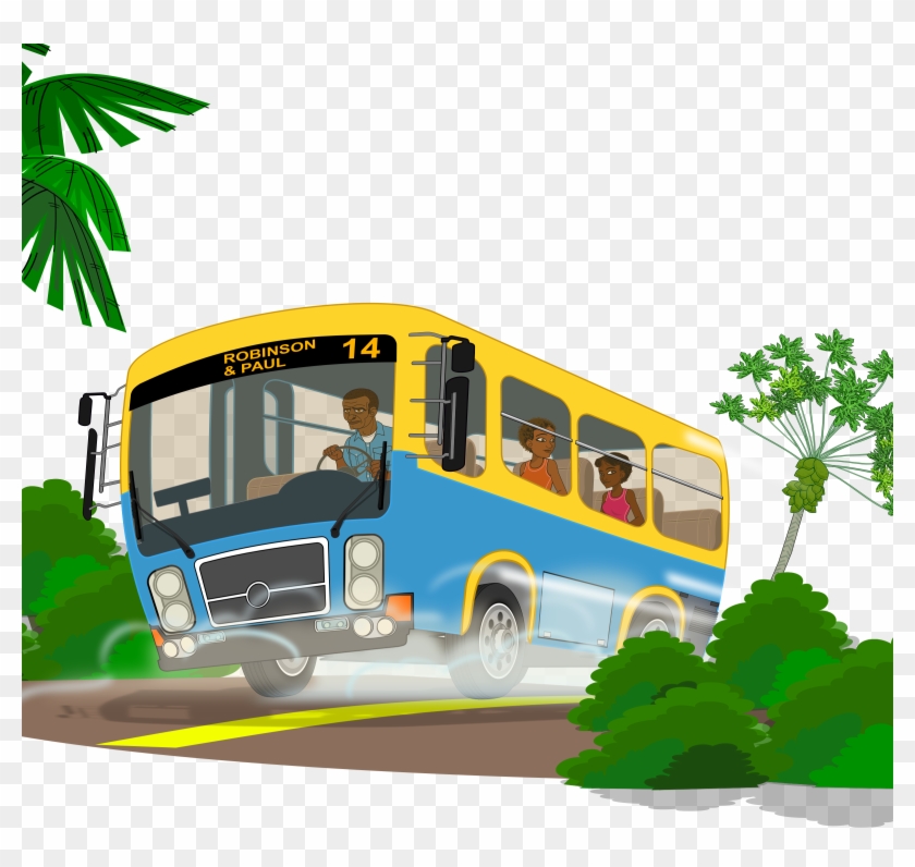 Clipart - Tour Bus Clipart Free #941445