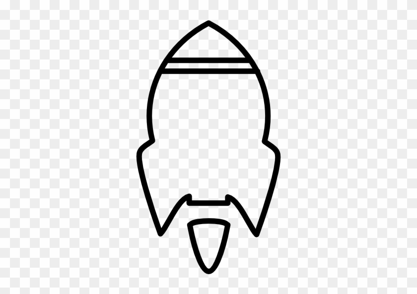 Space Exploration, Transport, Rocket Ship, Rocket, - White Rocket Silouhette Png #941517