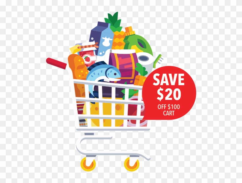 Now Get Up To 20% Off Any Grocery Cart Or A Free Tank - Shopping Cart #941568