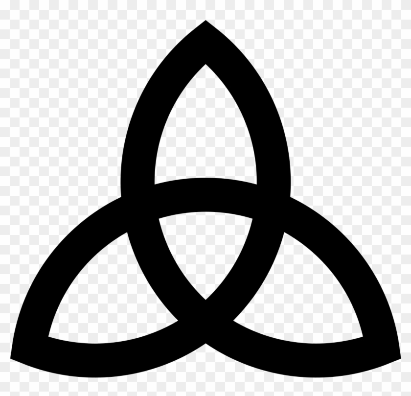 Middle Ages Symbol Celtic Knot Celts Clip Art - Keltischer Triquetra Knoten #941603