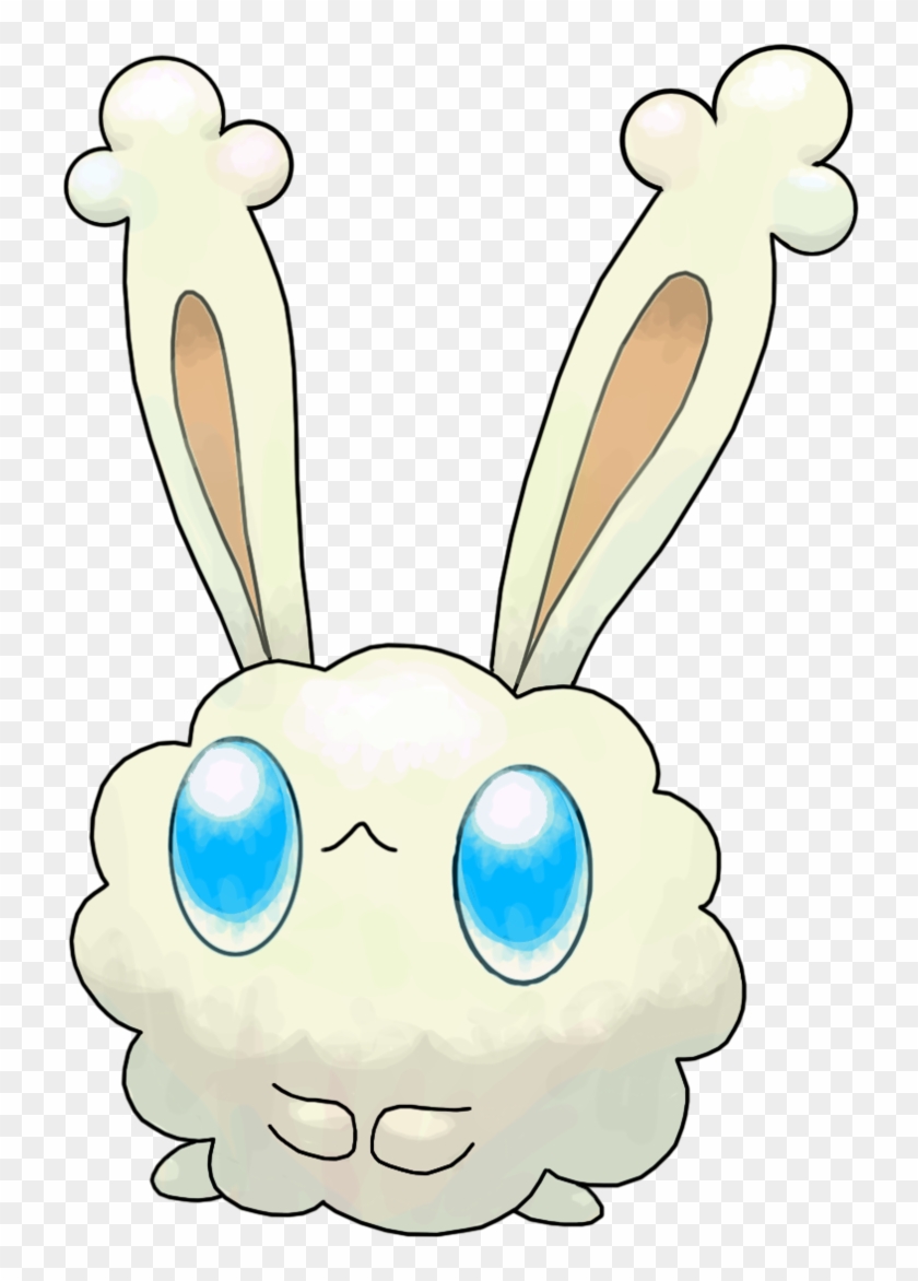 Dust Bunny Commission By Smiley-fakemon - Pokemon That Look Like Bunnies #941718