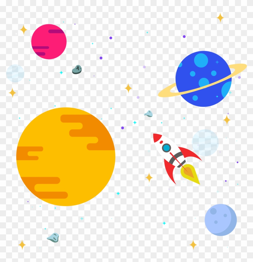 Outer Space Solar System Clip Art - Outer Space #941816