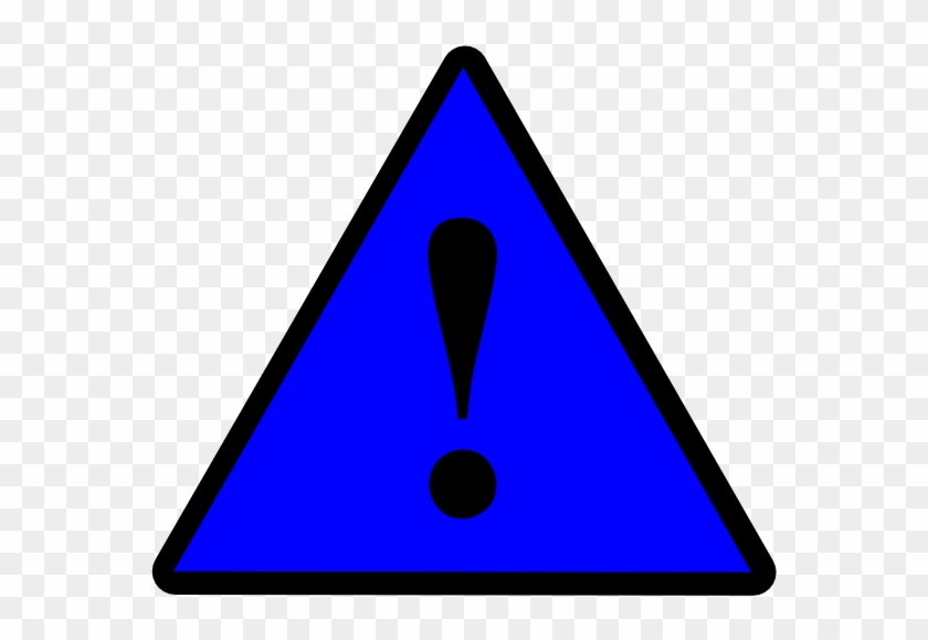 Black Blue Black Warning 1 Svg Clip Arts 600 X 534 - University Of Stuttgart #941956