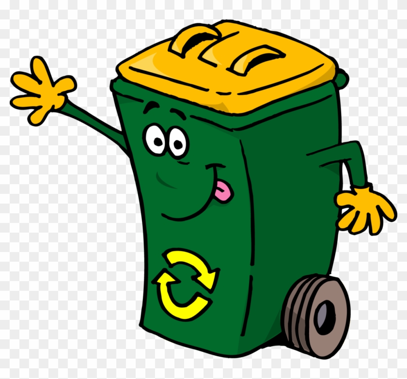 Garbage Can Clip Art - Garbage Can Clip Art #942100