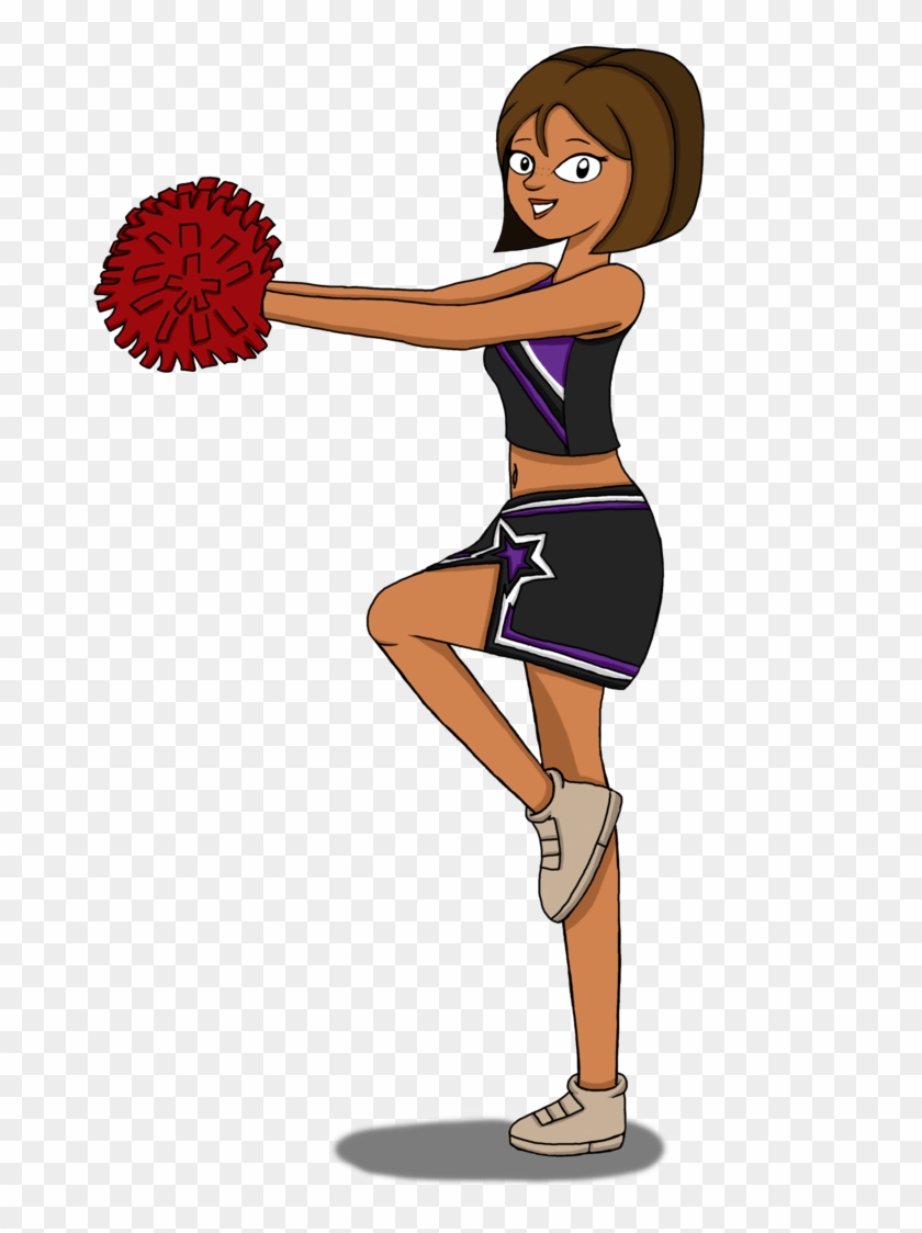 ] Cheerleader Courtney By Jboy32x - Cartoon Cheerleader Png #942141