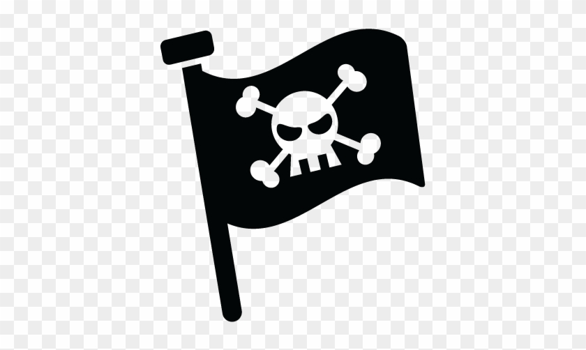 Pirate Flag Wall Decal - Smile #942229