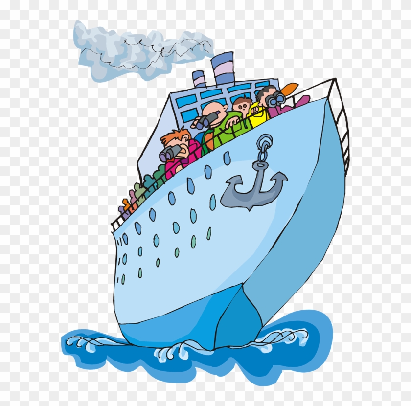 Five Words Or Less - People On Cruise Ship Clip Art #942269