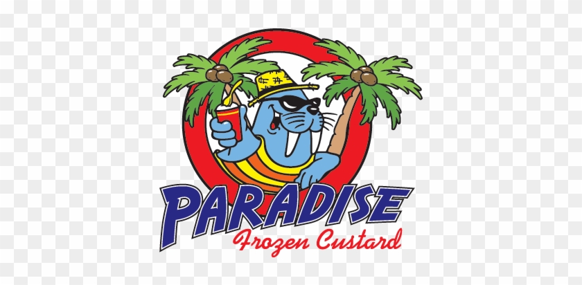 Curtoons Cartoon Company Cartoon Logos Cartoon - Paradise Frozen Custard #942372