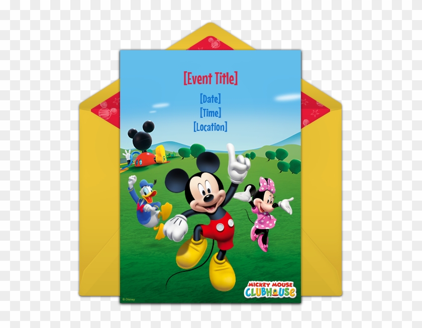 customizable free mickey mouse clubhouse online invitations free mickey mouse clubhouse invitations