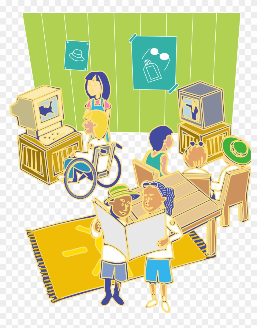 Clipart - Sunquad Clubhouse - Group Of People Clip Art #942514