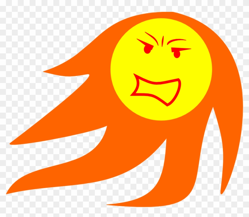 Pin Sun Images Clip Art - Animated Angry Sun Gif #942513