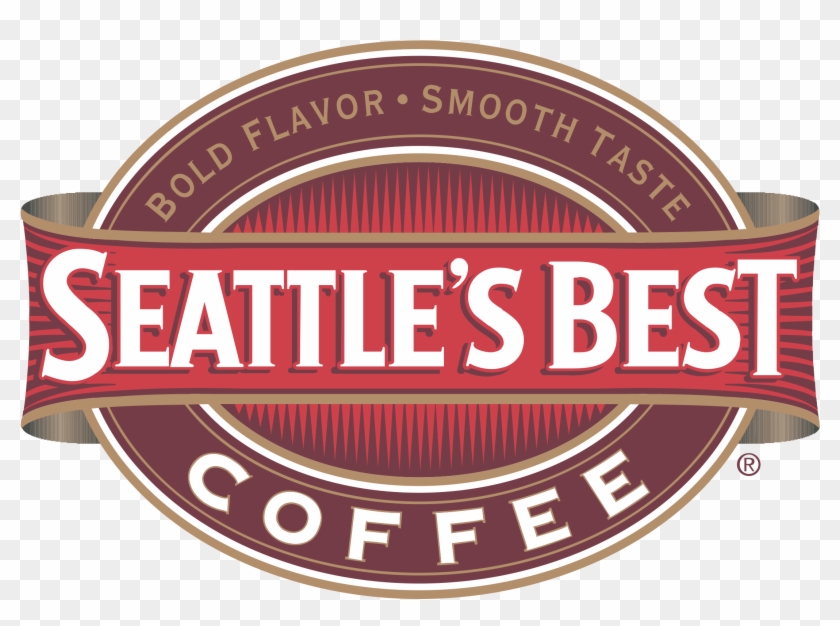 Seattle's Best Coffee Logo Black And White - Seattle's Best Coffee #942591