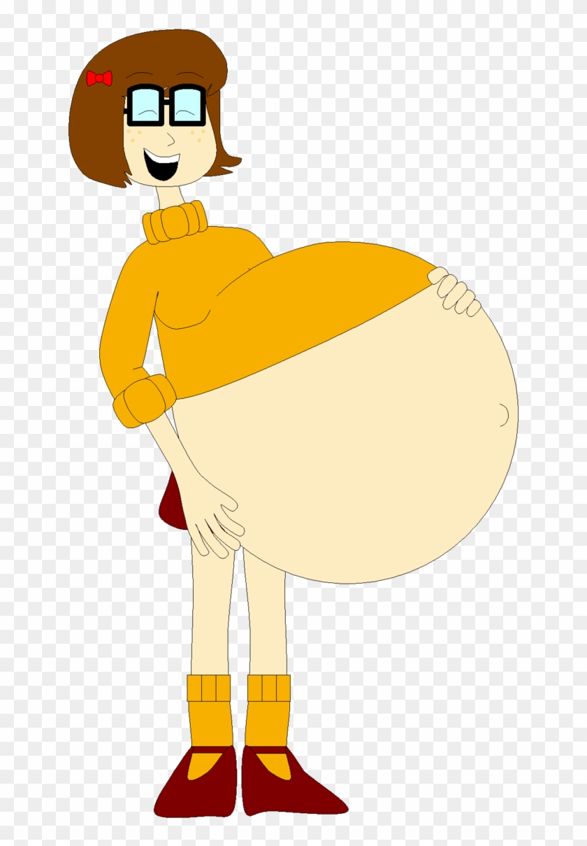 Pregnant Velma Laughing By Angry-signs - Velma Dinkley #942756