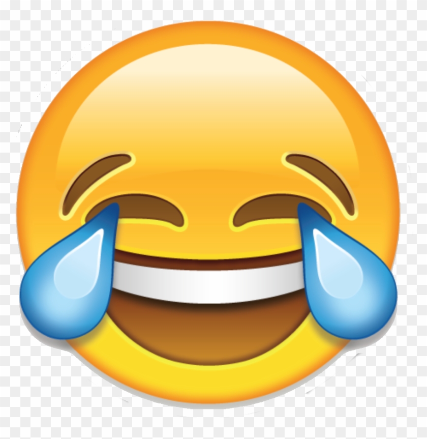 Face With Tears Of Joy Emoji Laughter Clip Art - Crying Laughing Emoji Png #942791