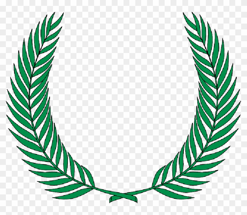 Plants, Leaf, Ribbon, Plant, Bush, Award, Stem - Fern Clipart Png #942809