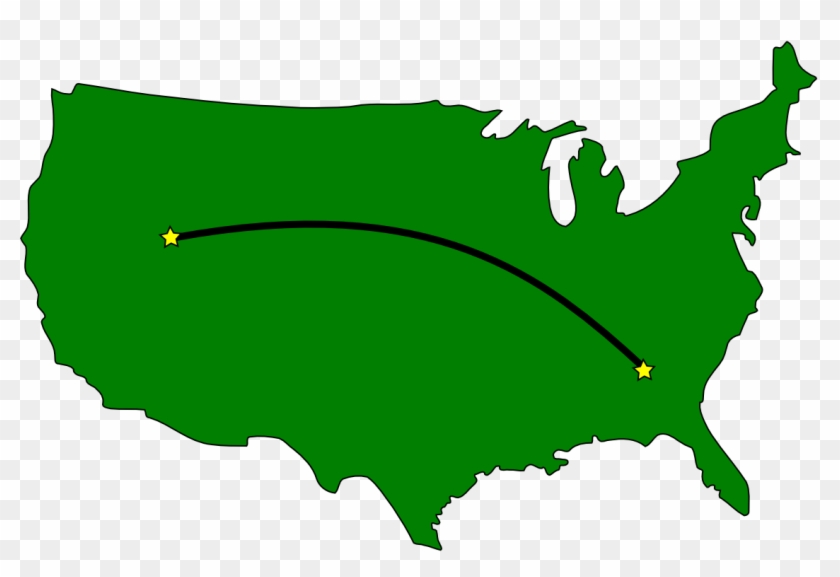 In December Of 2015, I Moved From A College Town Where - 48 Continental States #942896