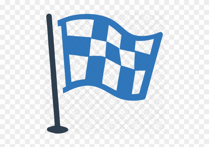 Checkered Flag Icon - Finish Line Flag Icon #942918