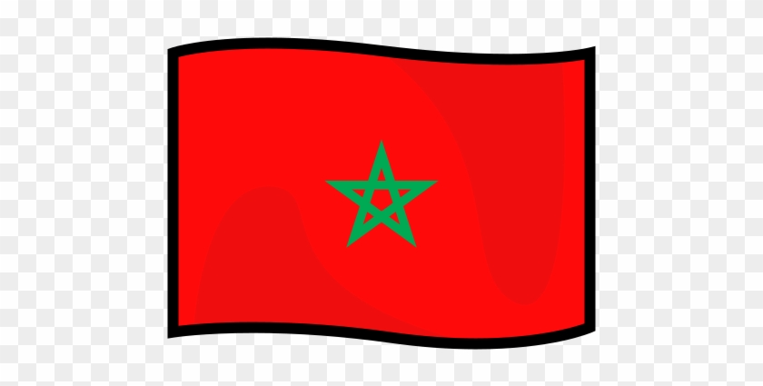 Flag Of Morocco Emoji - Flag Of Morocco Emoji #942952