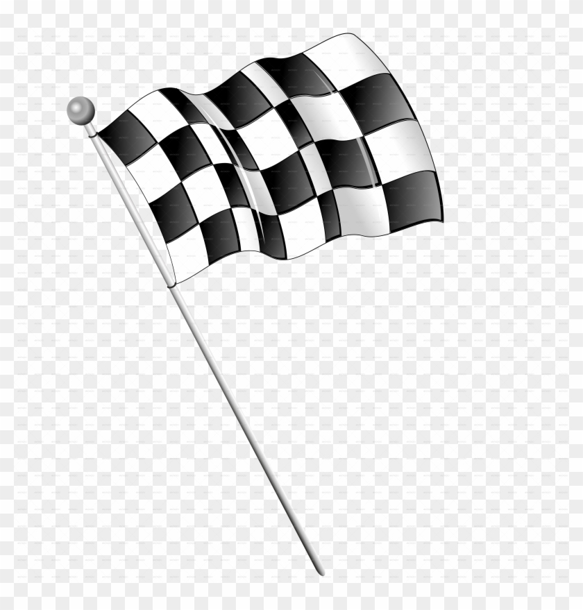 Free Checkered Flag Banner Png - Formula 1 Vector Free #942969