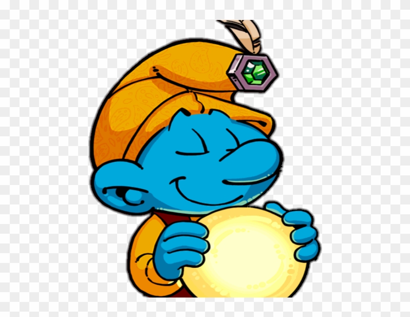Fortune Teller Smurf Icon - Fortune Teller Smurf #942998
