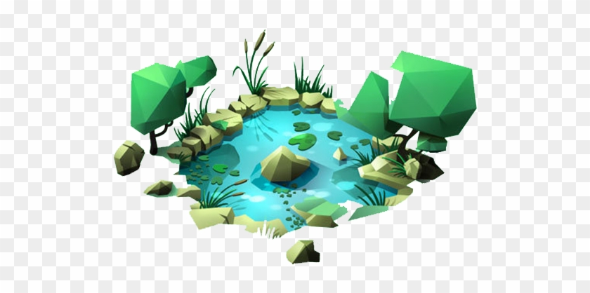 Low Poly 3d Computer Graphics Video Game Polygon Illustration - Low Poly Game Design #943260