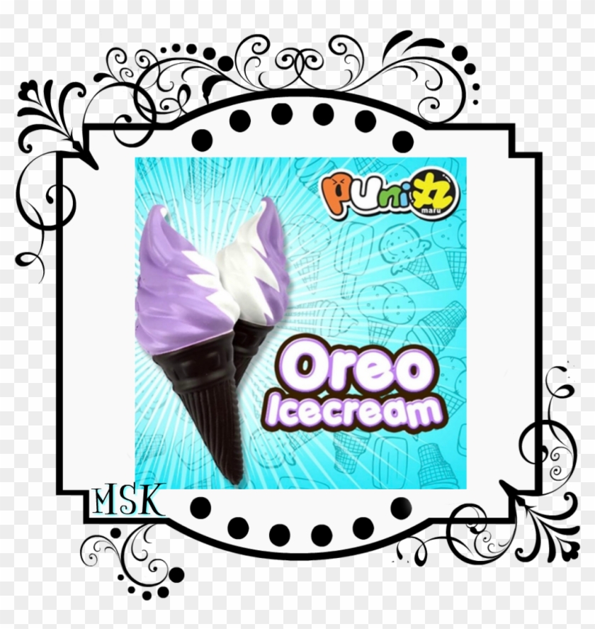 Puni Maru Oreo Ice Cream Squishy - Squishy Puni Maru Monkey #943288
