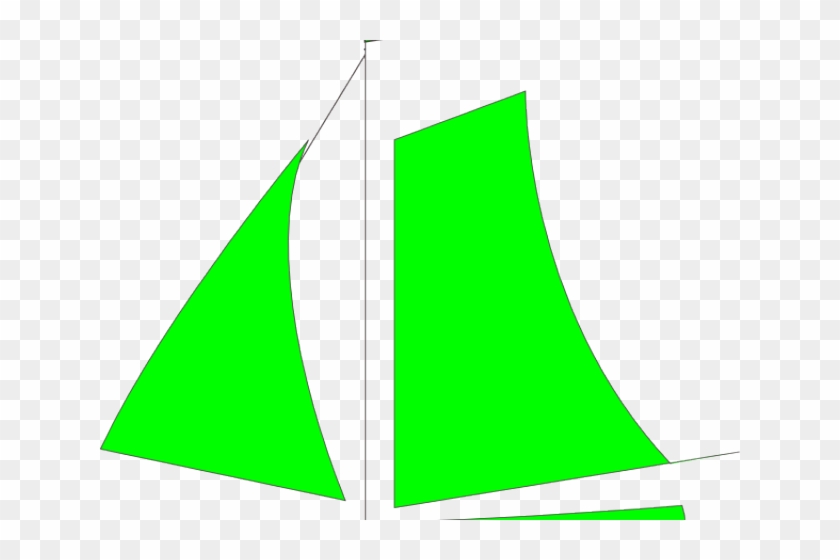 Sail Clipart Green Boat - Sail #943328
