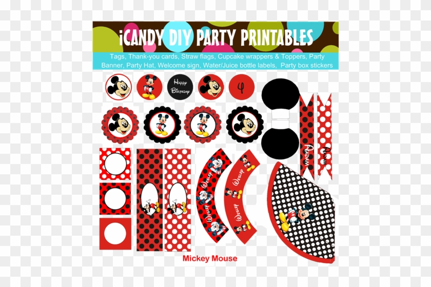 diy mickey mouse party ideas party free transparent png clipart mickey mouse party printables free