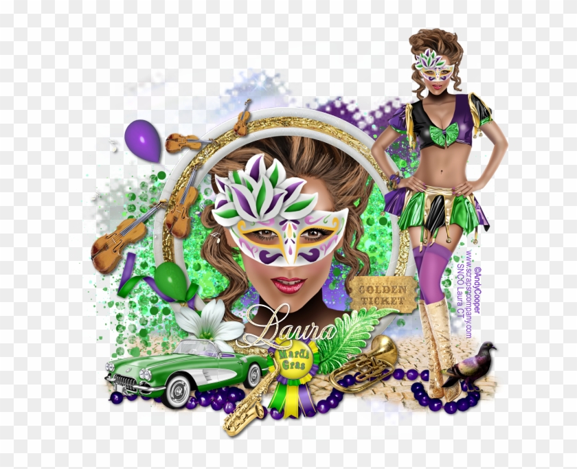 El Arte Del Arnés De La Línea De Cruceros Carnival - Mardi Gras #943427