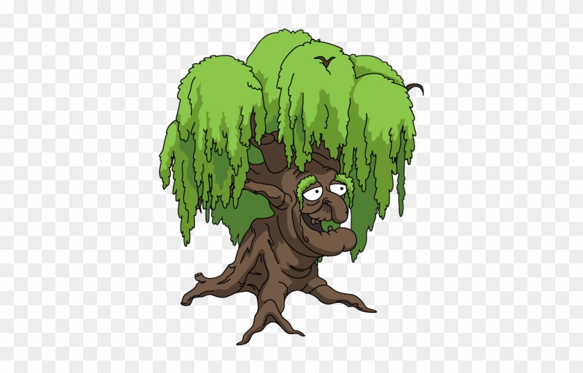 Old Willow Tree - Illustration #943448