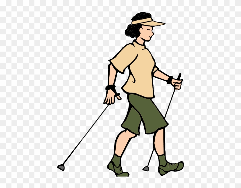 It's A Hike I Do Often And It Has Many Elements Of - Women Hiking Clip Art #943611