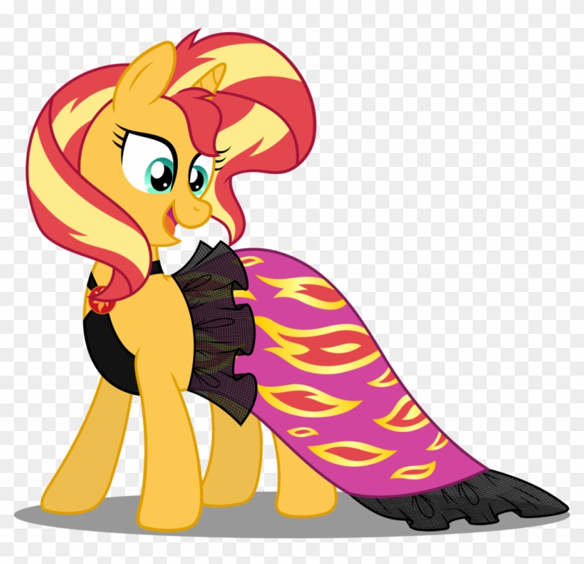 Sunset Shimmer Gala Dress By Icantunloveyou Sunset - Sunset Shimmer #943624