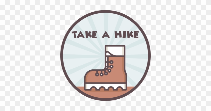 Take A Hike Weekly Challenge Badge - Take A Hike Weekly Challenge Badge #943639