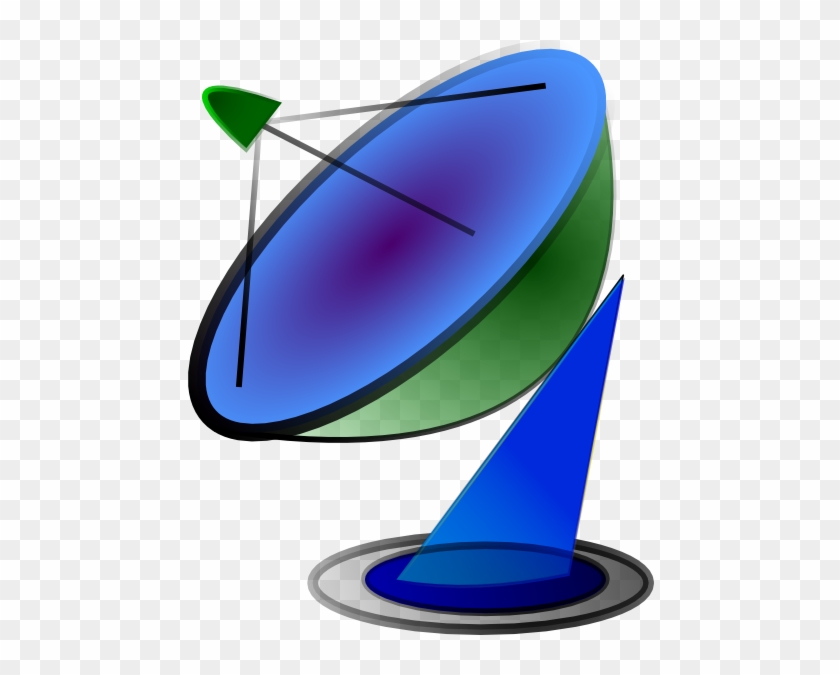 Satellite Dish Clip Art At Clker - Satellite Dish Icon #943667