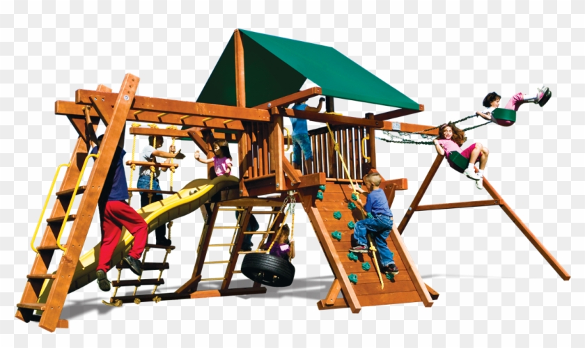 Sunshine Base Castle Pkg Iii 48a Swingset - Playground #943745