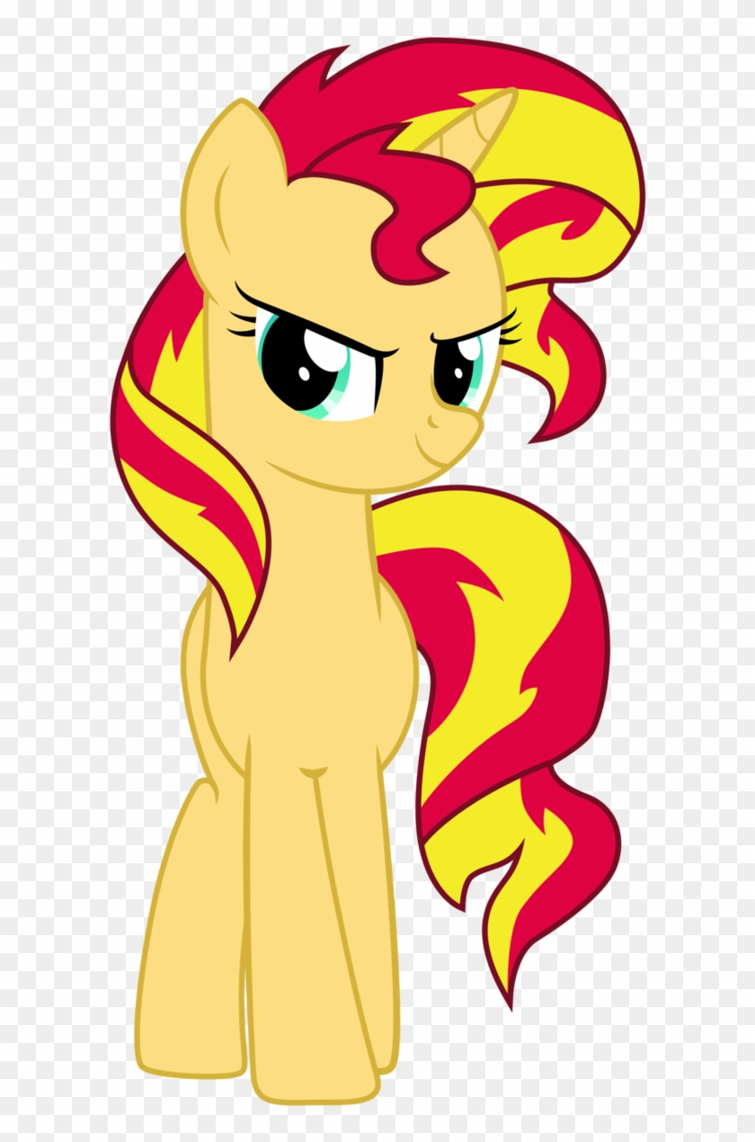 Mlp Sunset Shimmer Vector Download - Cartoon #943760