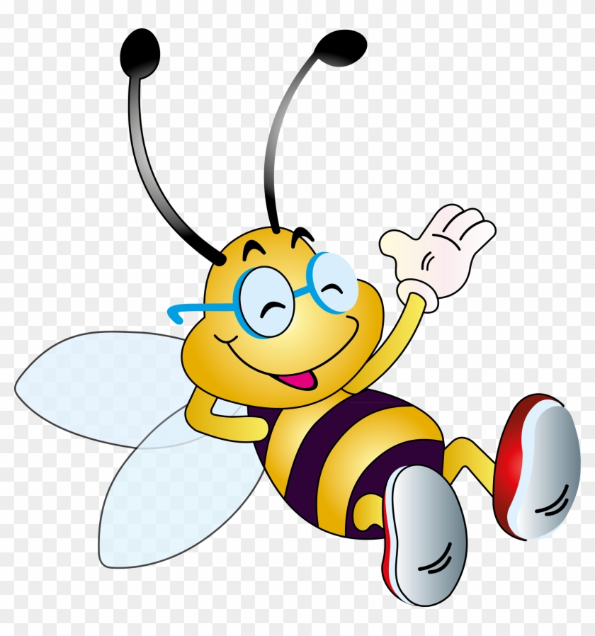 Clip Art - Honey Bee Images Cartoon Png #943771